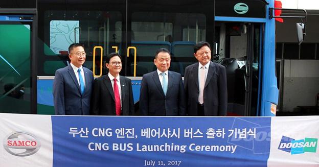 Doosan Infracore Enters Vietnam Bus Engine Market