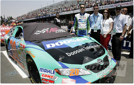 두산인프라코어, 美 자동차경주 스포츠마케팅 강화